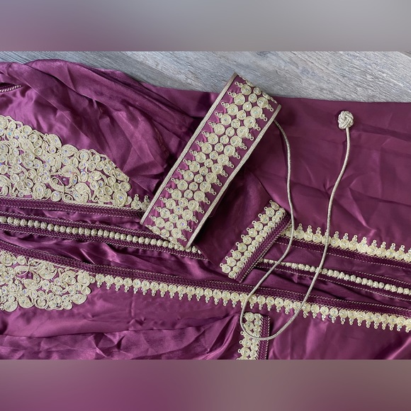Three pieces traditions Moroccan dress/ Kaftan - Picture 11 of 11